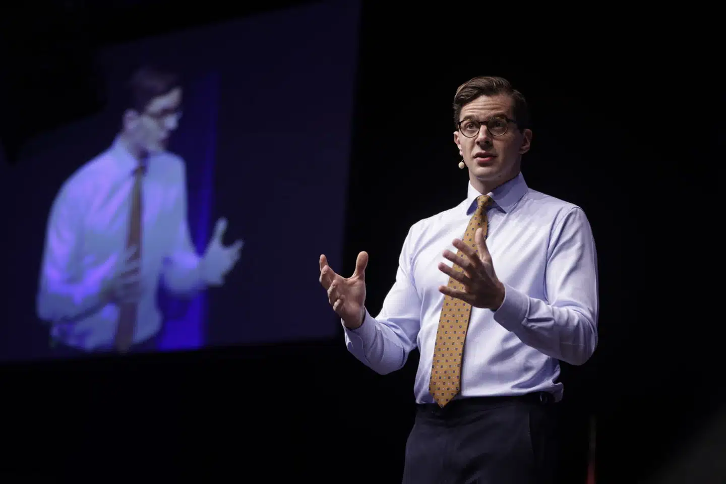 Liberal Alliance holder landsmøde i Tivoli Congress Center i København, lørdag den 15. april 2023.