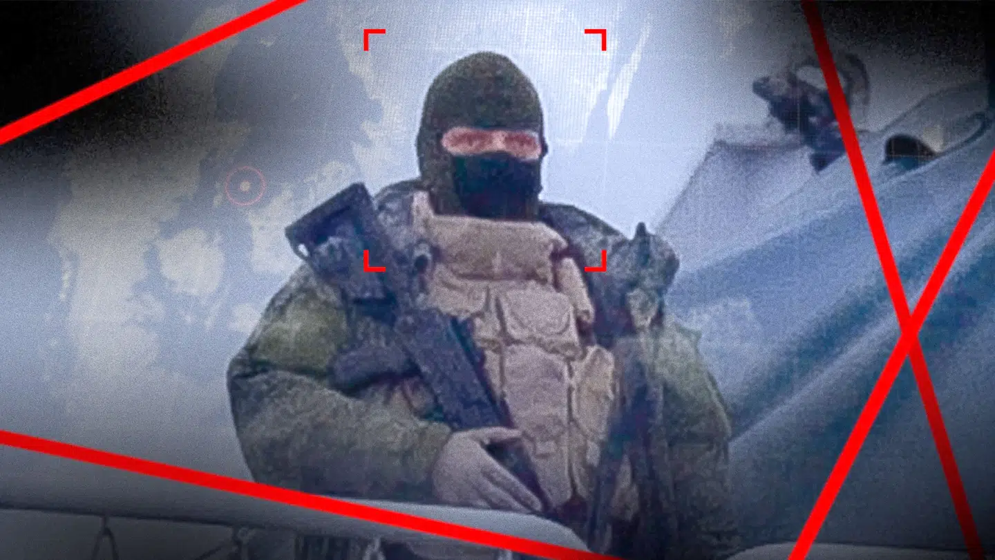 Soldaten ombord på ’Admiral Vladirmirsky'.