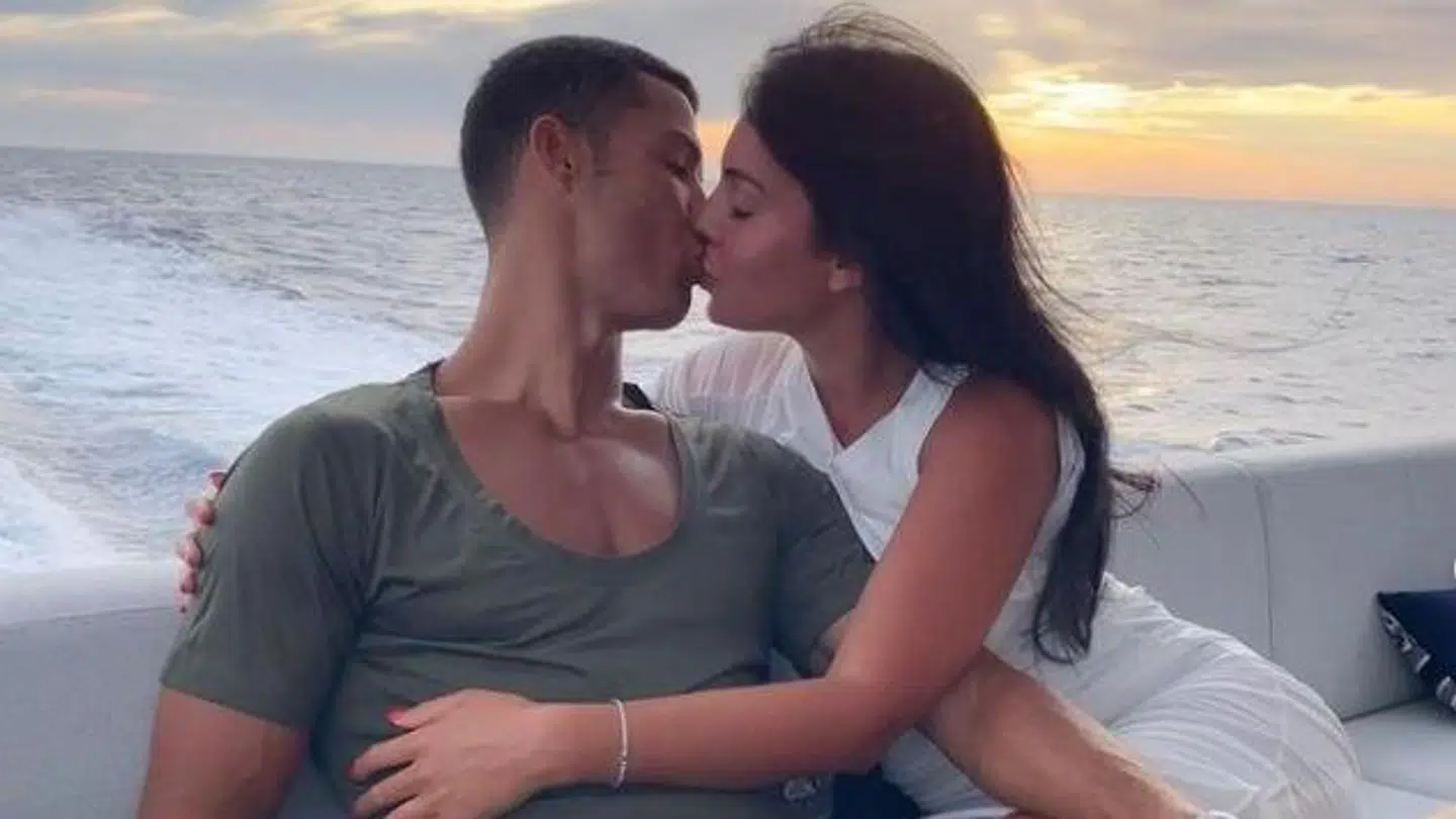 Cristiano Ronaldo og kæresten Georgina Rodriguez.