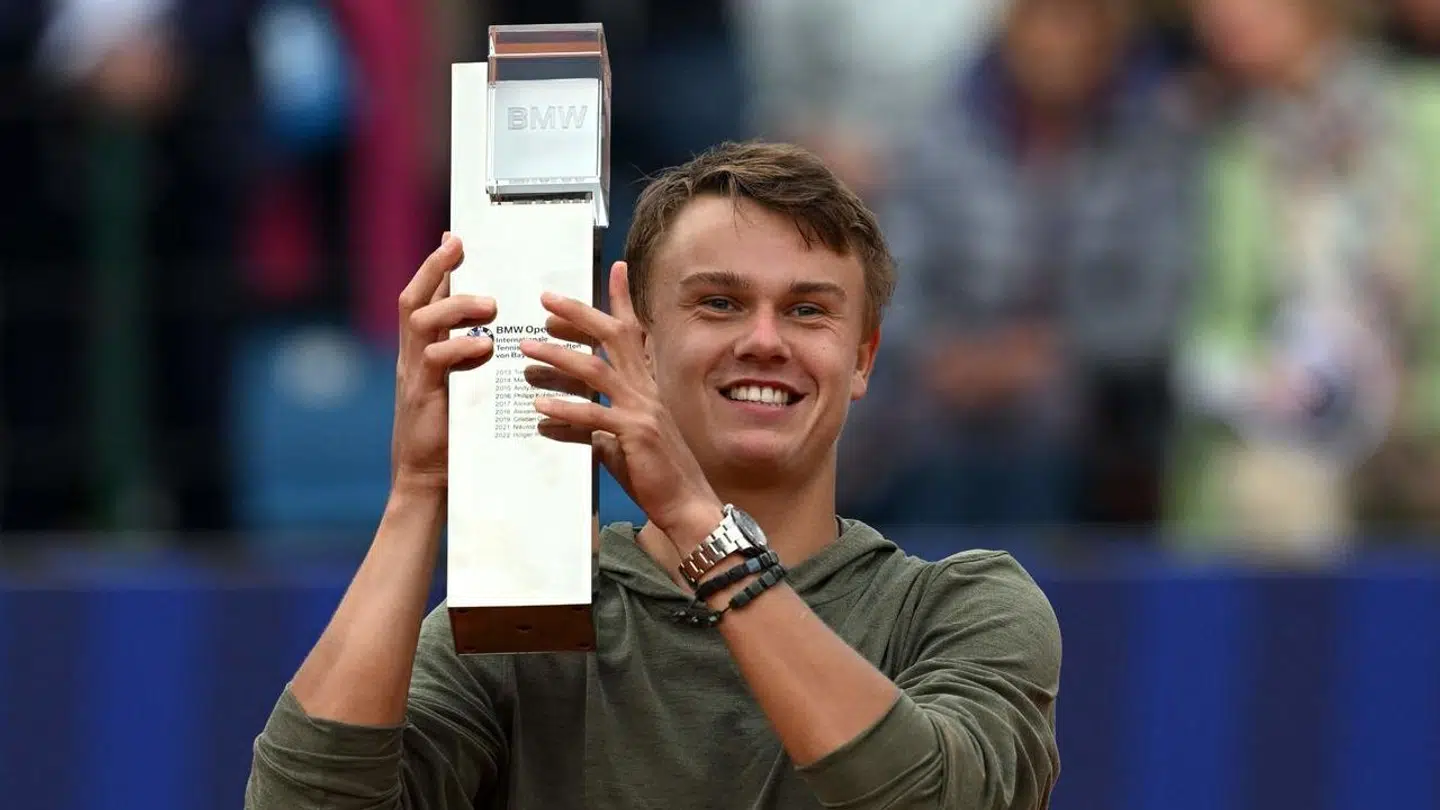 Holger Rune vandt i sidste uge BMW Open i München.