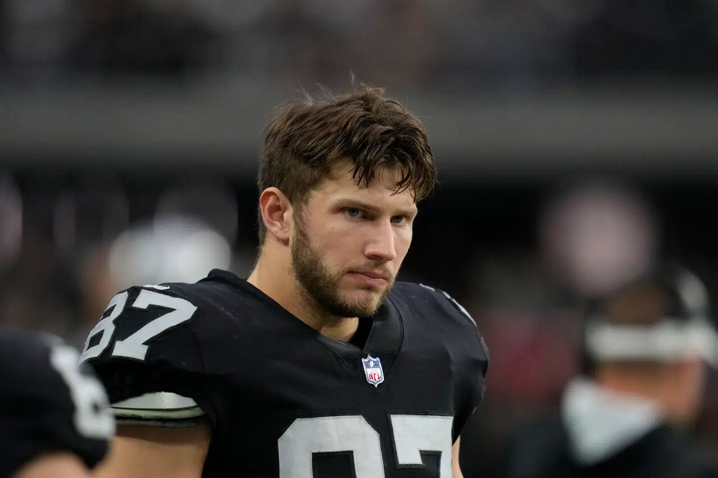 Foster Moreau spillede tidligere for Las Vegas Raiders.