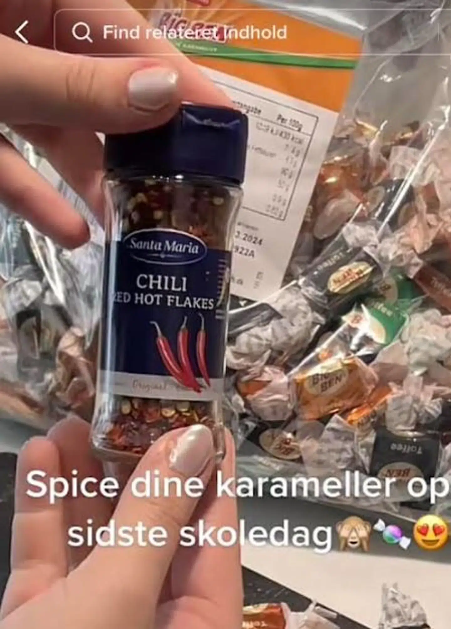 Reklamen er lavet i samarbejde med fabrikanten og de forskellige influencers. Foto: TikTok