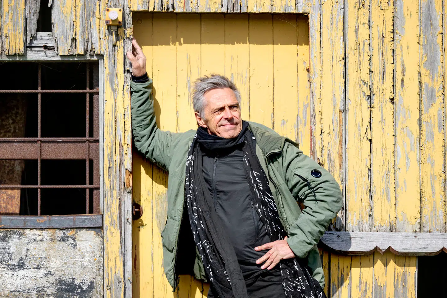 At Ginnalee ikke havde nogen idé om, hvem han var, var en befrielse for Michael Falch.
