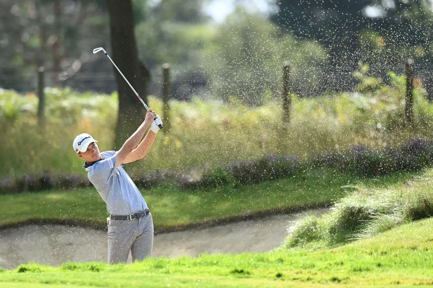 Rasmus Højgaard deltog i 2021 i PGA Championship for første gang. Nu får han chancen igen. (Arkivfoto). Glyn Kirk/Ritzau Scanpix
