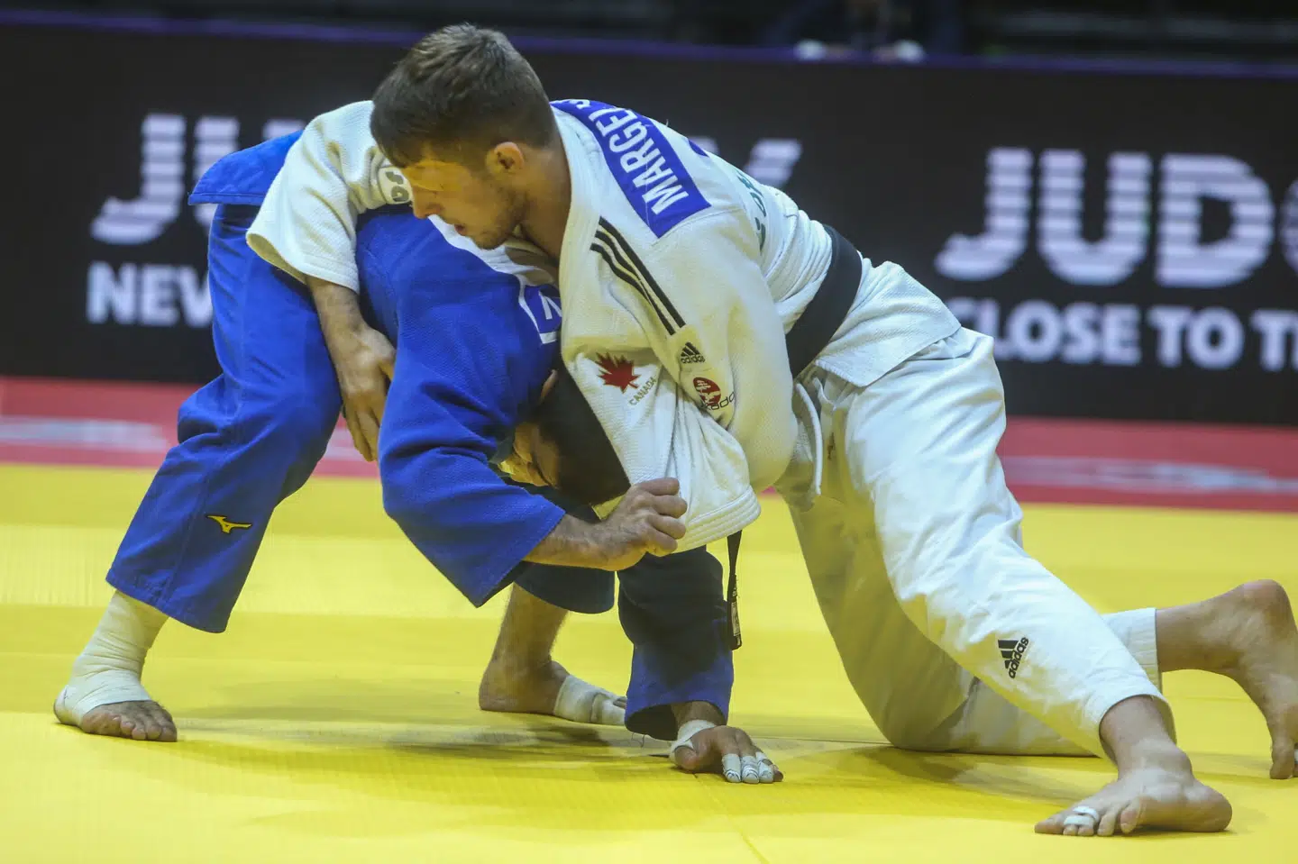Judo-VM er i fuld gang i Doha. Verdensmesterskabet varer frem til på søndag. Hussein Sayed/Ritzau Scanpix