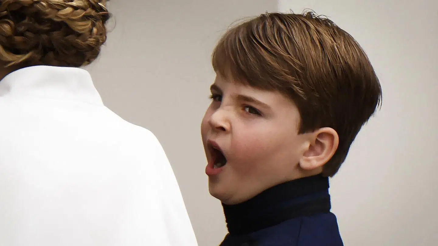 Gab ét for den unge prins.