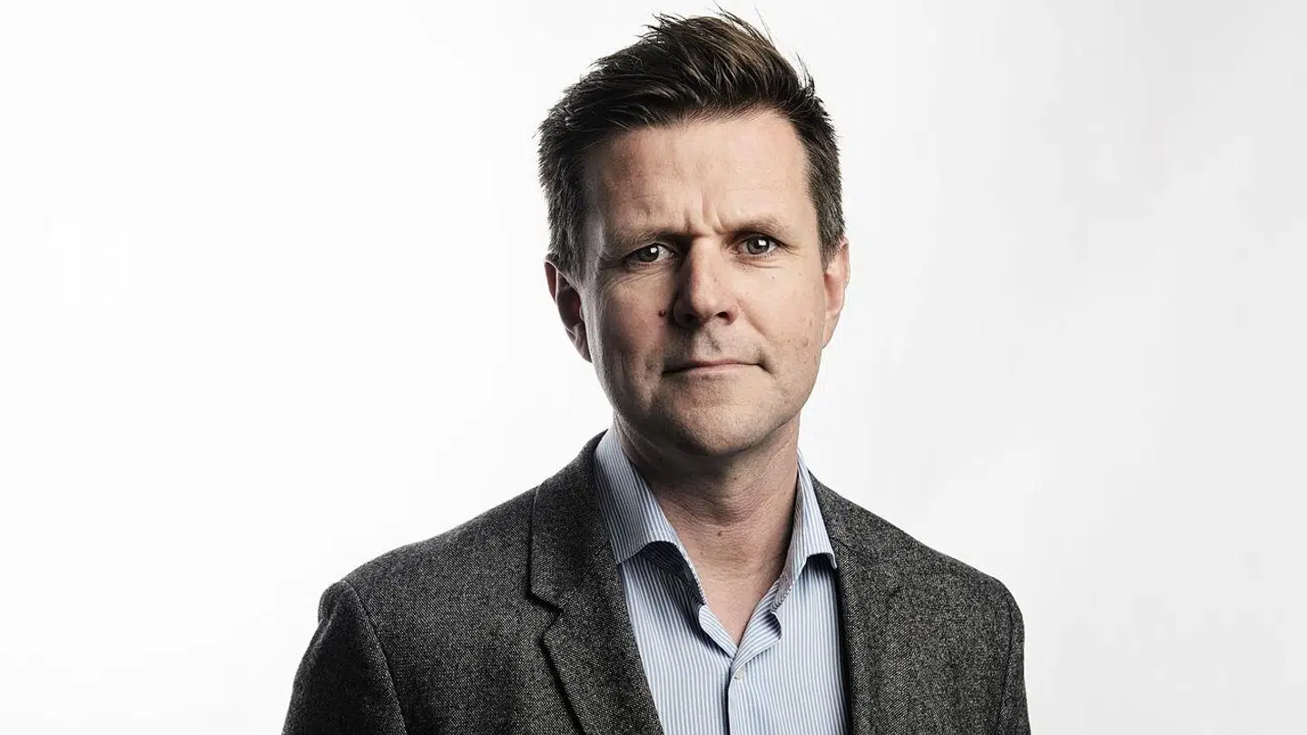 Karl Erik Stougaard i 2015 dengang han var chefredaktør her på B.T.