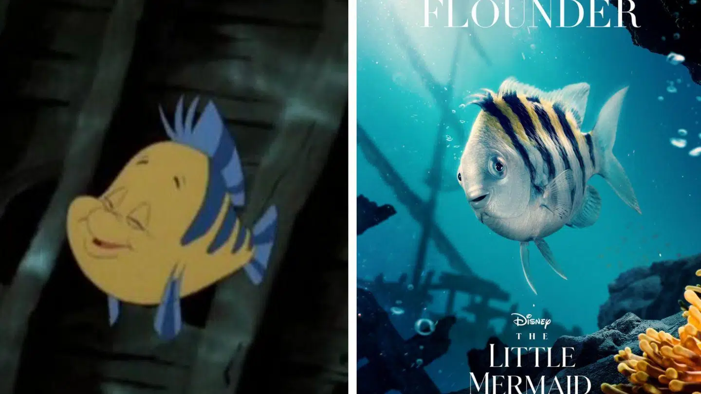 Tumle i den originale glade udgave og i 2023-versionen.