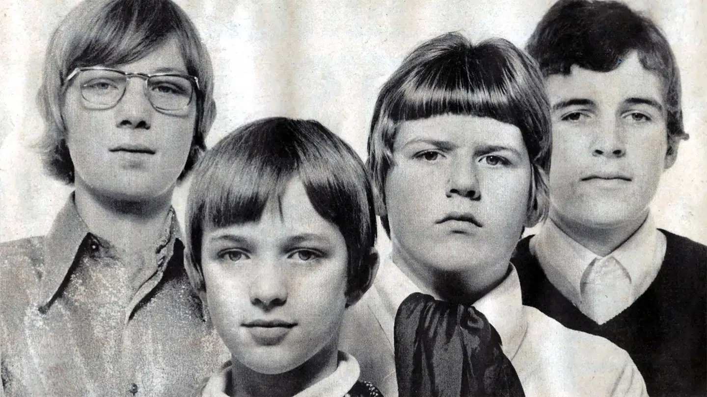 Danmarks yngste popgruppe blev The Kids kaldt. Noller var kun otte år, da de blev dannet.