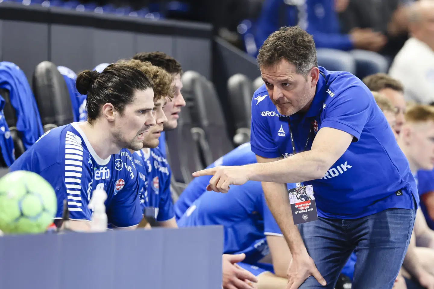 Peter Bredsdorff-Larsen har skrevet håndboldhistorie på Færøerne ved at kvalificere landsholdet til EM. (Arkivfoto). Frank Molter/Ritzau Scanpix