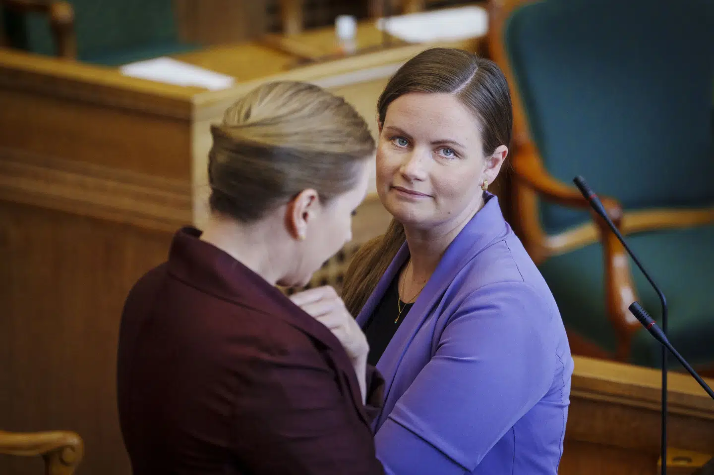 Det var Enhedslistens politiske ordfører, Mai Villadsen, der i tirsdagens spørgetime spurgte statsminister Mette Frederiksen (S), om regeringen fastholder at ændre seniorpensionen. (Arkivfoto). Liselotte Sabroe/Ritzau Scanpix