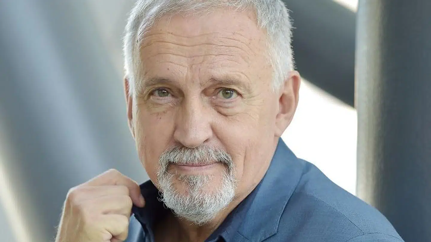 Jussi Adler-Olsen til bogmasse i Frankfurt i oktober 2018.