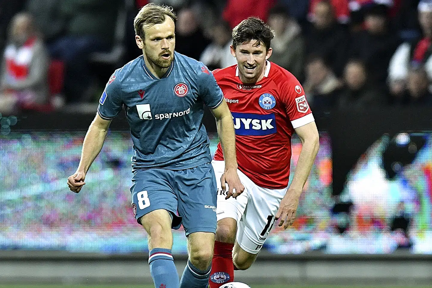 Iver Fossum er i gang med sin fjerde sæson i AaB. Snart forlader han klubben. (Arkivfoto). Ernst Van Norde/Ritzau Scanpix