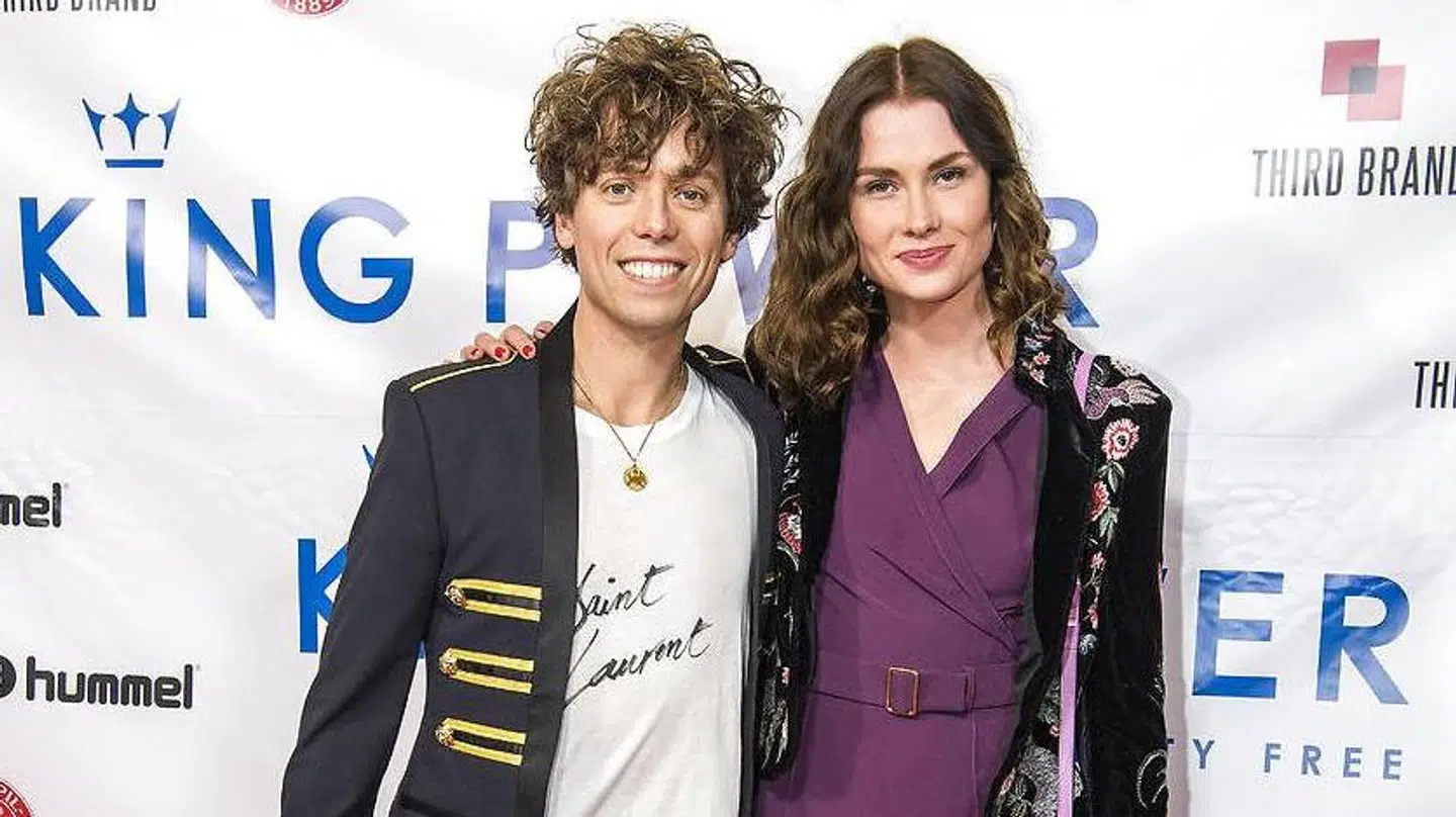 Mads Langer og Julie Lillelund tilbage i marts 2018.