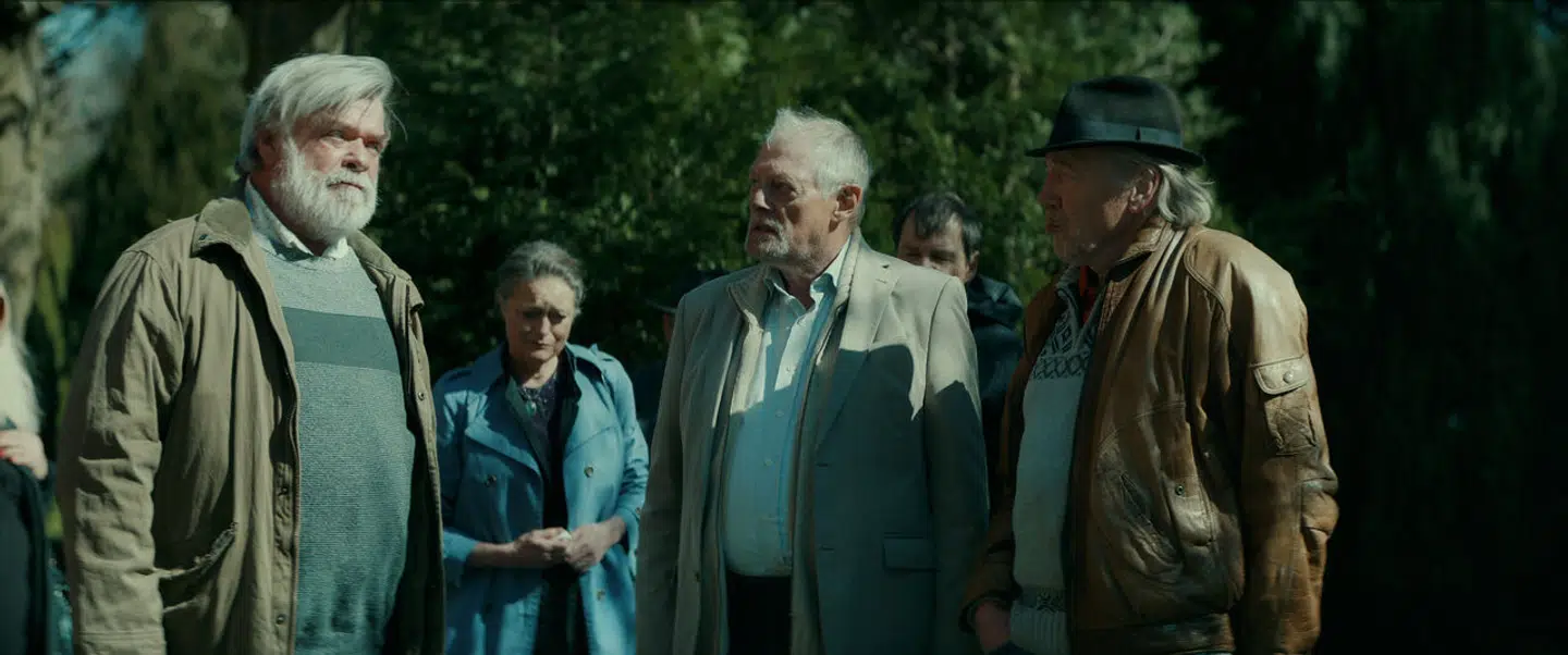 Dick Kaysø i scene fra Netflix-serien 'Sygeplejersken'.