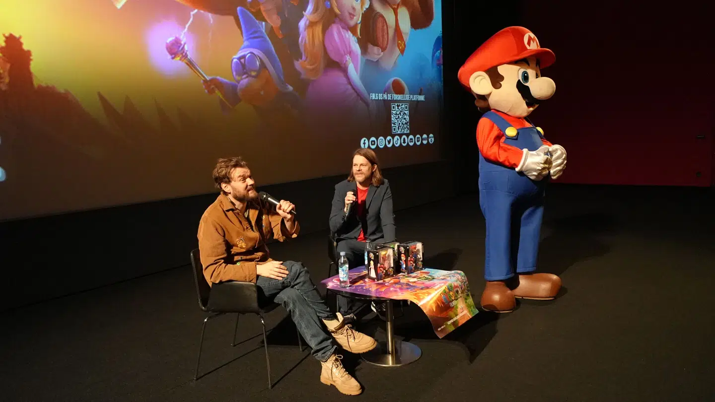 Pilou Asbæk kom med en afsløring, da han lod sig interviewe af Thomas Bense ved Pixel.tvs visning af 'Super Mario'-filmen.