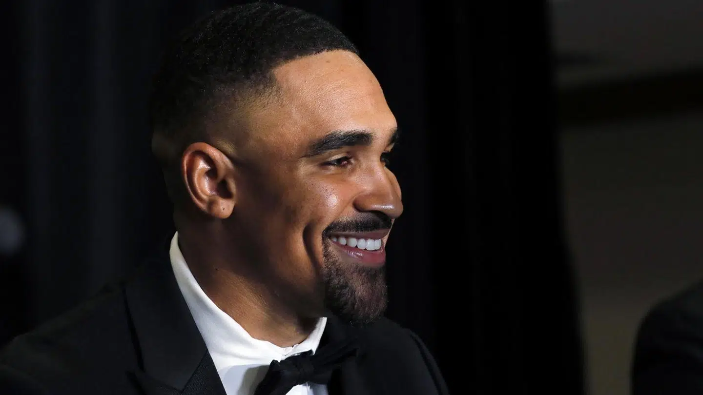 God grund til at smile for Jalen Hurts.