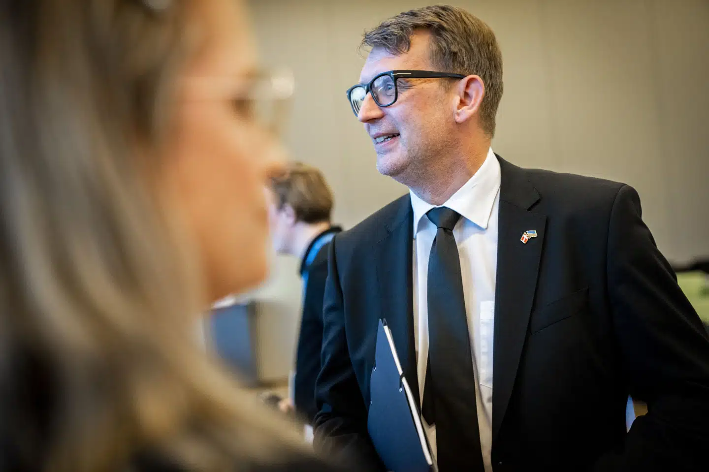 Fungerende forsvarsminister Troels Lund Poulsen (V) er mandag på Færøerne for blandt andet at tale om sikkerhed i Arktis-regionen. (Arkivfoto). Ida Marie Odgaard/Ritzau Scanpix