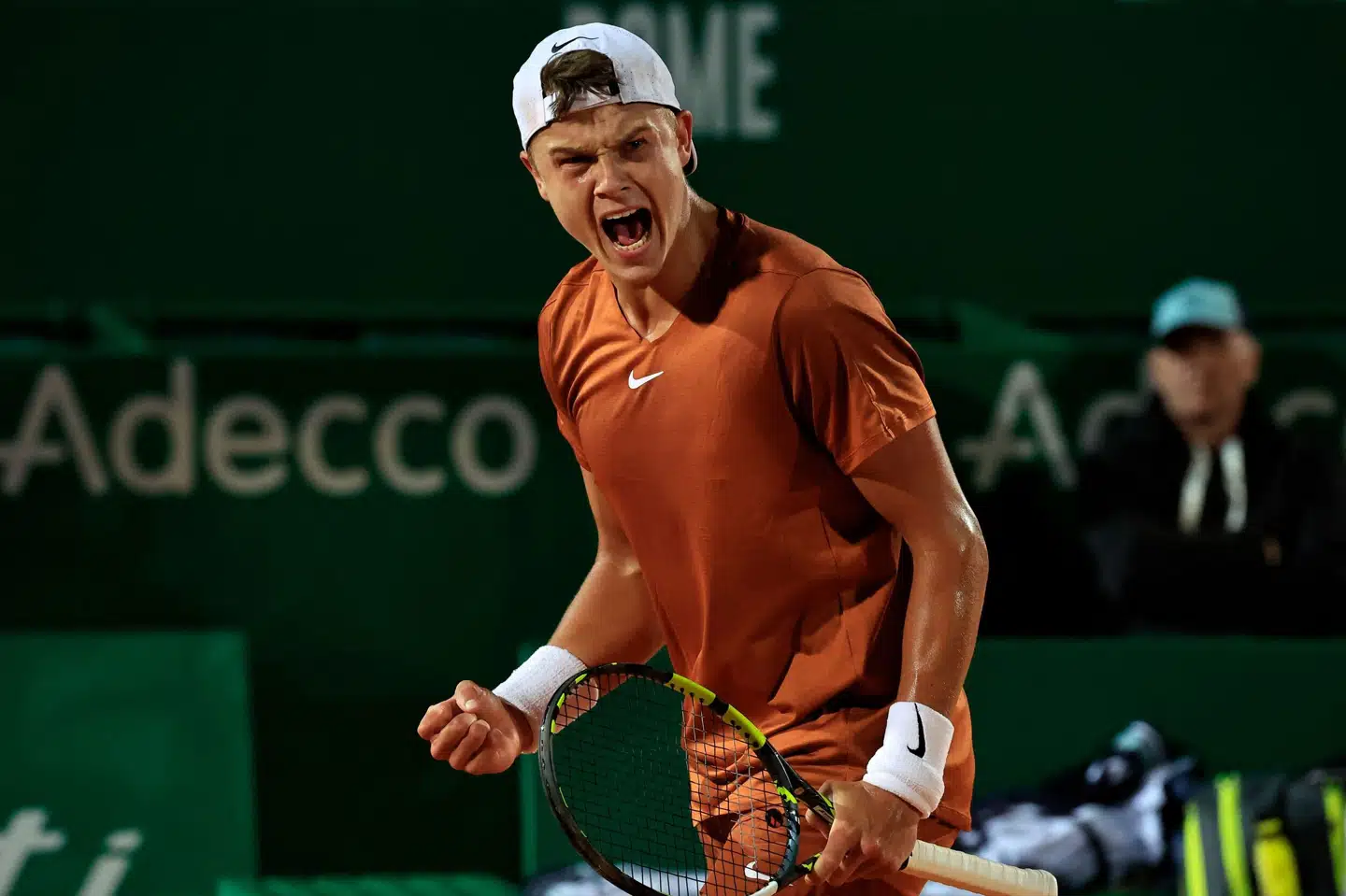 Søndagens finale mod russiske Andrey Rublev er Holger Runes anden i en Masters 1000-turnering. I november vandt den unge dansker Paris Masters. Valery Hache/Ritzau Scanpix