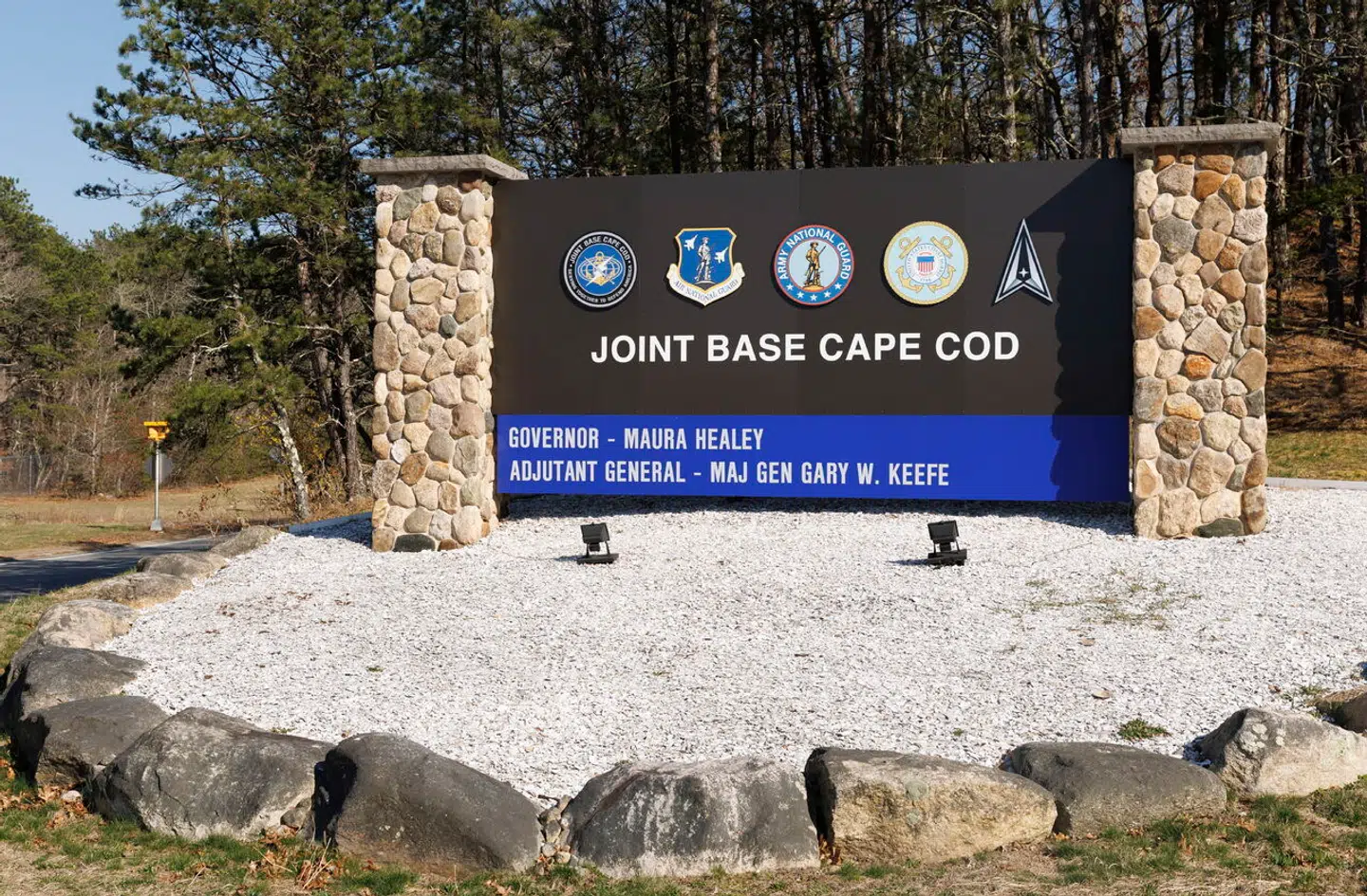 Det var her på basen Cape Cod, at Jack Teixeira arbejdede.