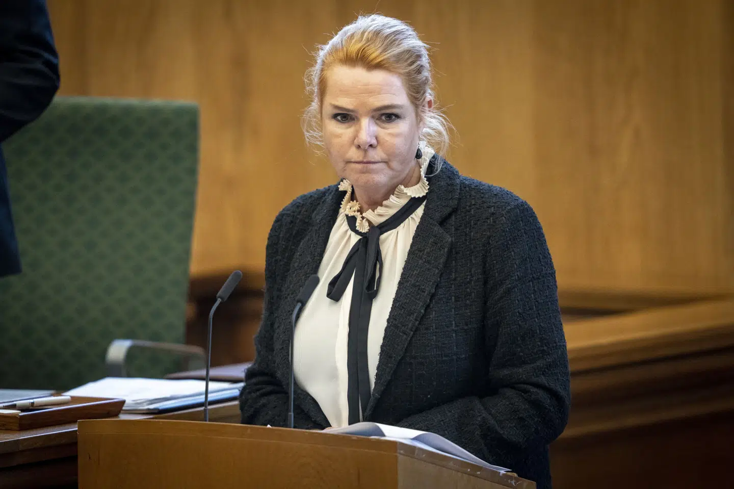 Formand for Danmarksdemokraterne Inger Støjberg vil have permanent grænsekontrol og er uforstående over for, at regeringen nu ophæver grænsekontrollen mod Sverige. (Arkivfoto). Mads Claus Rasmussen/Ritzau Scanpix