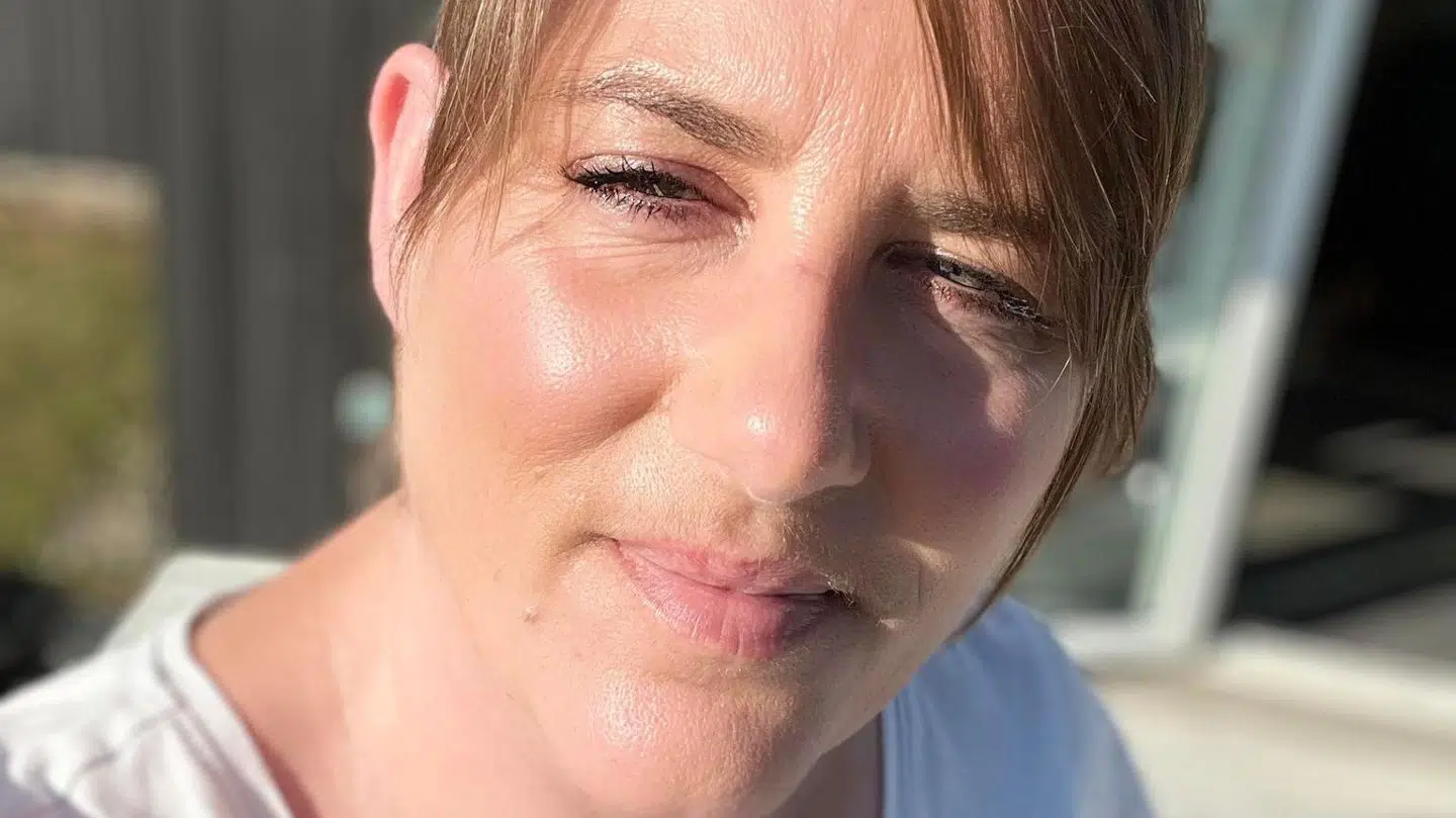 Jeanette brugte ifølge kommunen for mange timer om ugen på sociale medier. Foto: Privat