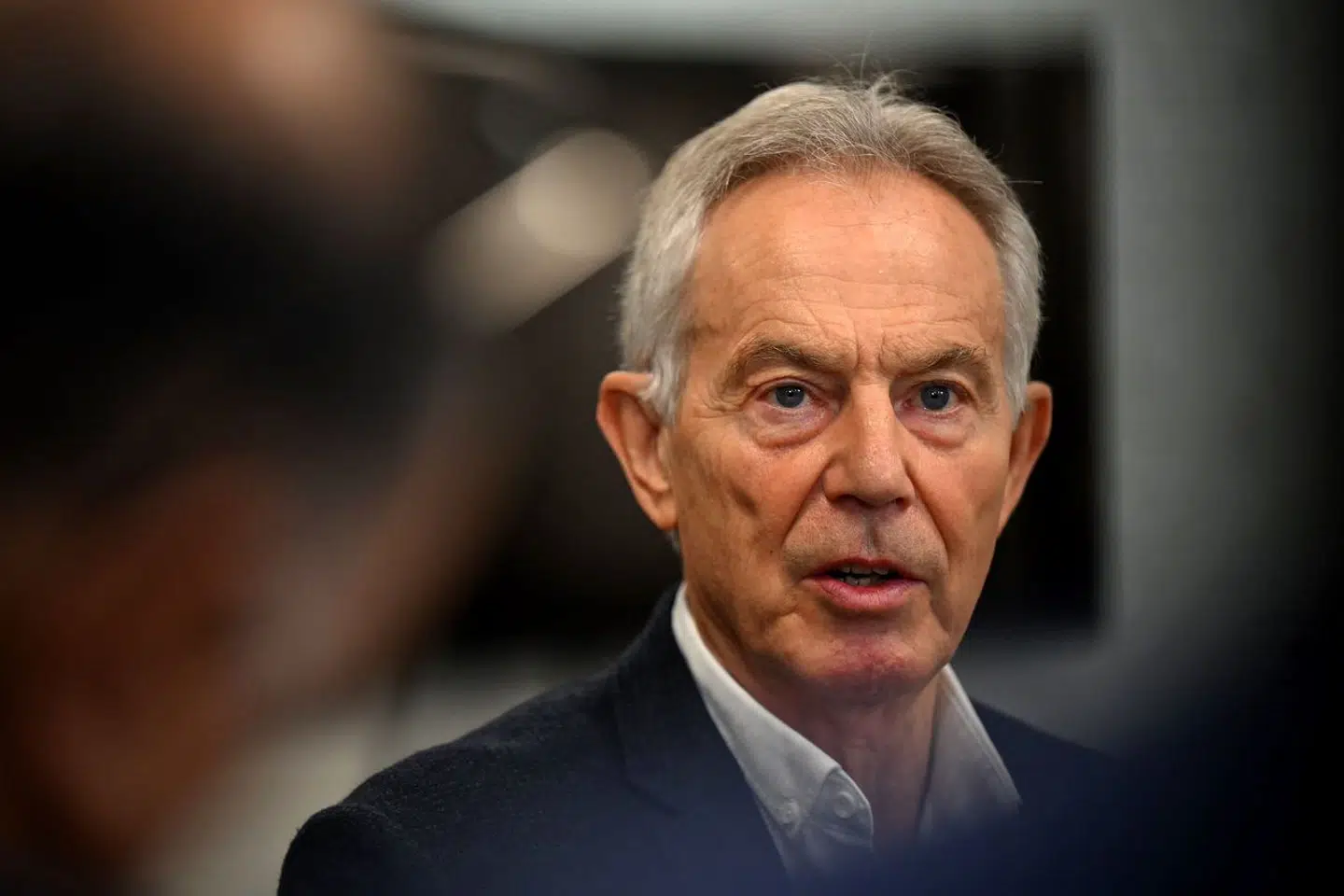Tidligere premierminister Tony Blair advarer nu Joe Biden om at holde tungen lige i munden i Belfast.