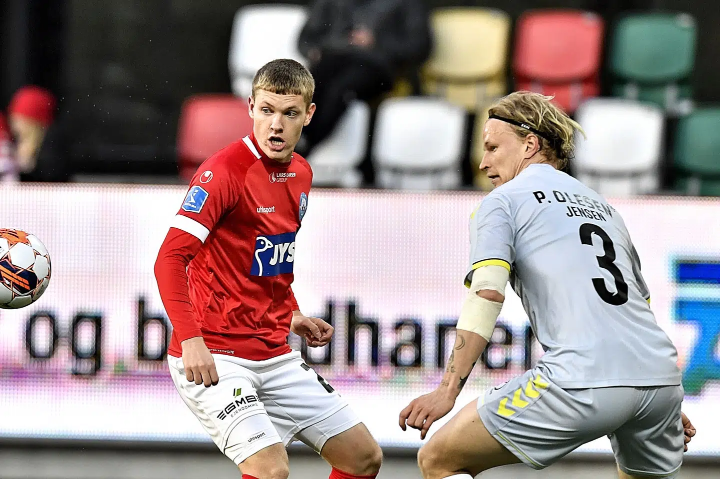AC Horsens fik mere luft til nedrykningsstregen med sejren over Silkeborg. Ernst Van Norde/Ritzau Scanpix
