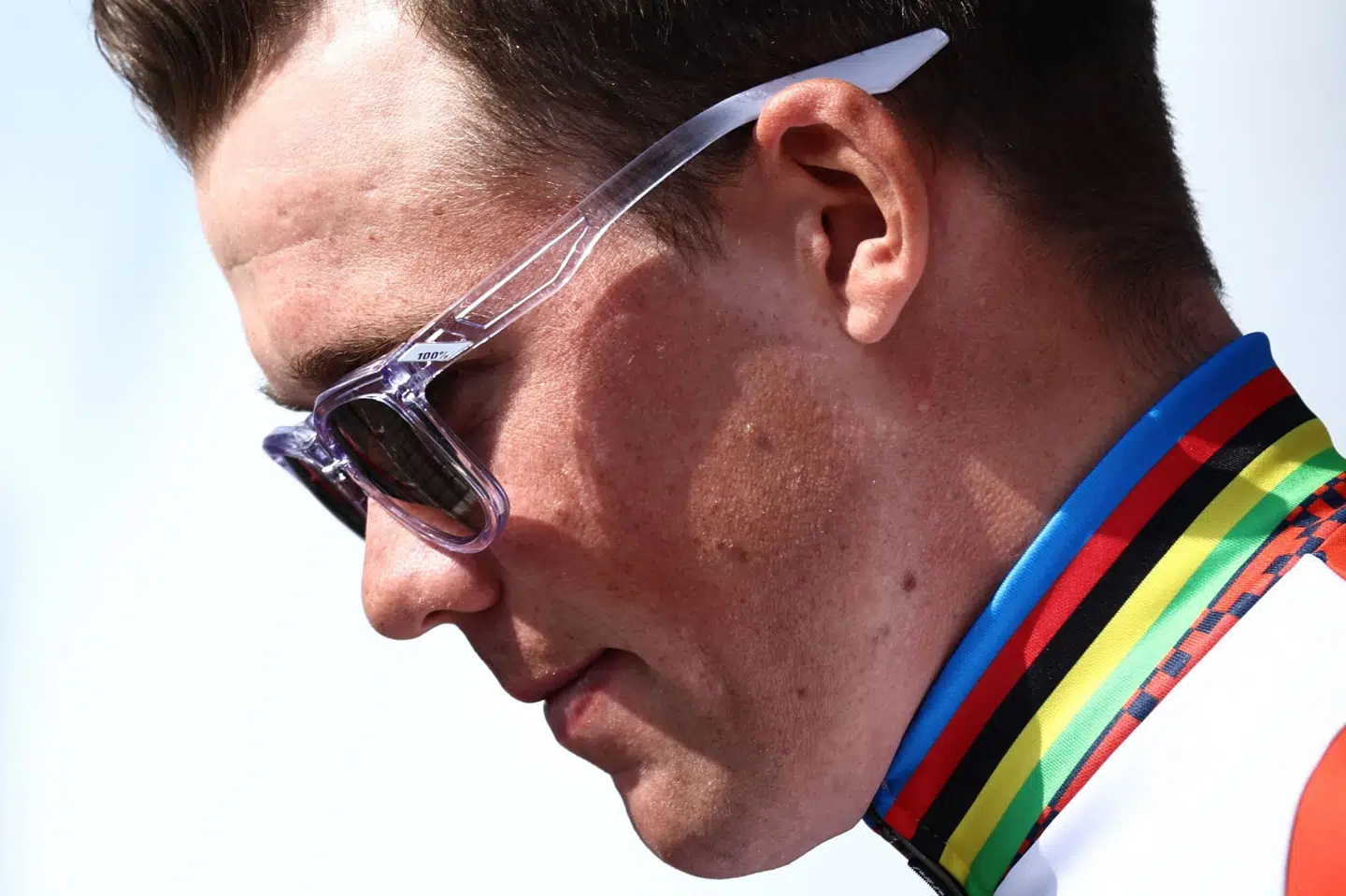 Trek-rytteren Mads Pedersen føler sig i god form før søndagens Paris-Roubaix. Anne-Christine Poujoulat/Ritzau Scanpix