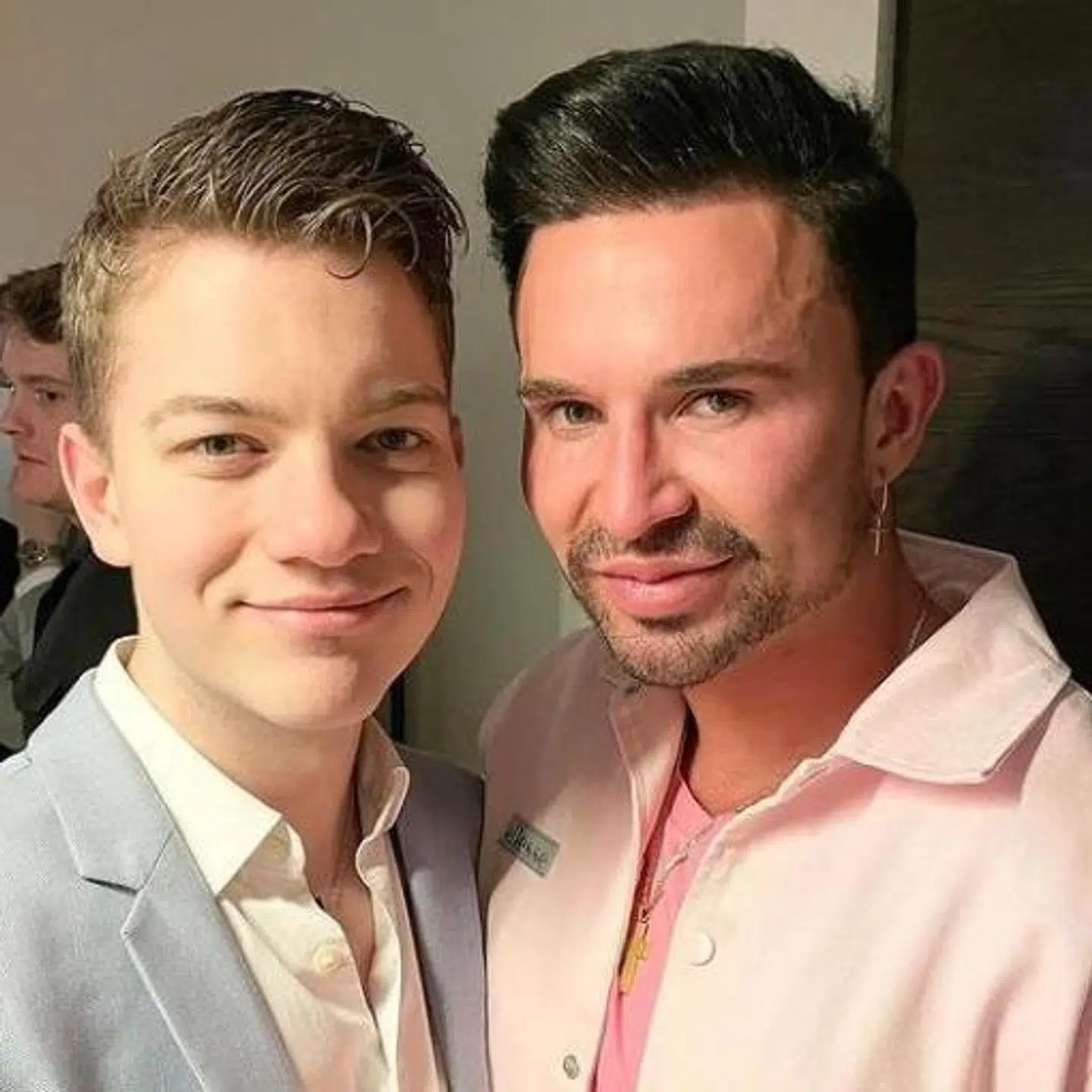 Niels 'Mulle' Goido og Gustav Salinas stopper som kærester, men fortsætter som partnere. Foto: Privat.