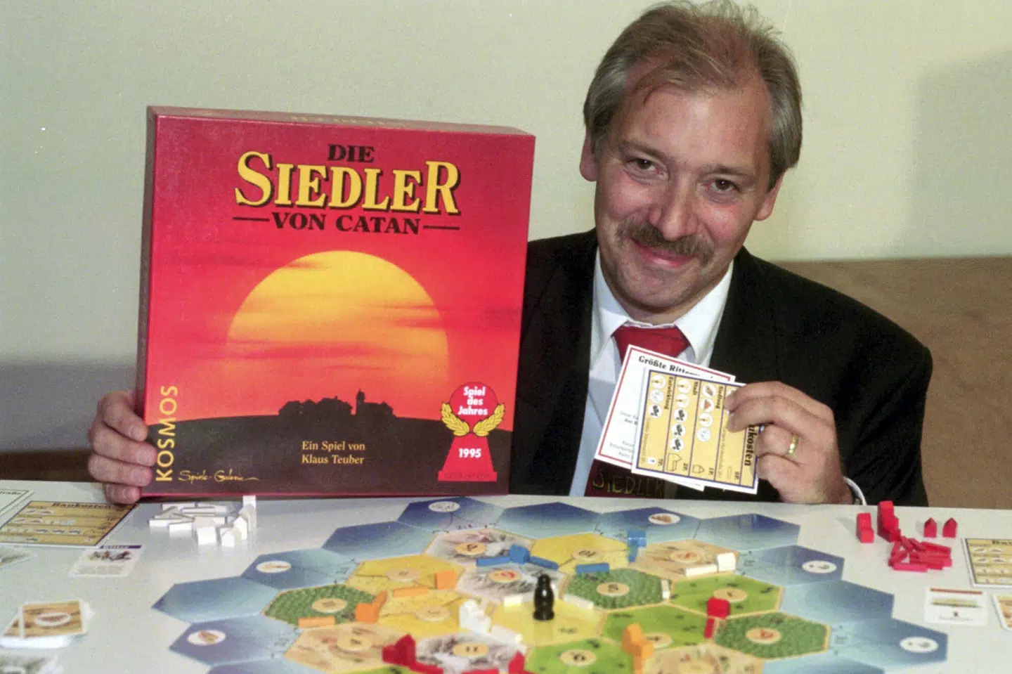 Klaus Teuber er lørdag gået bort efter kort tids alvorlig sygdom, oplyser selskabet bag hans klar mest kendte opfindelse: Spillet Catan, der også er kendt som Settlers. (Arkivfoto). Bernd Kammerer/Ritzau Scanpix