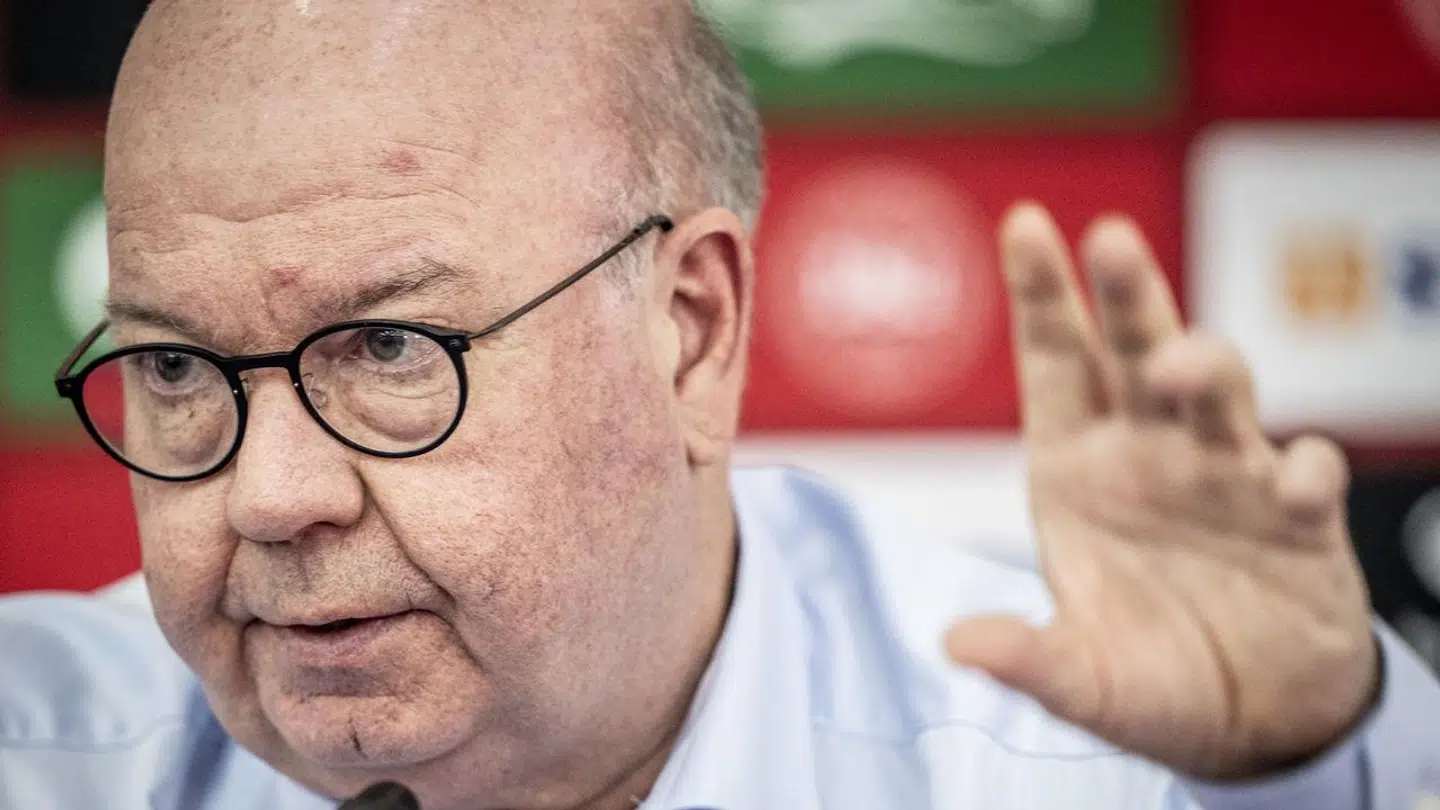 Formand for DBU Jesper Møller fejede al snak om splid af bordet.