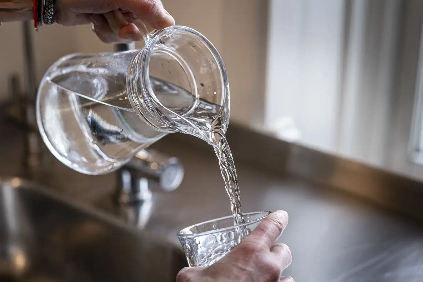 Det nye anlæg på Fanø renser drikkevandet så grundigt, at indholdet af PFAS ikke kan måles, skriver TV Syd. (Arkivfoto). Liselotte Sabroe/Ritzau Scanpix