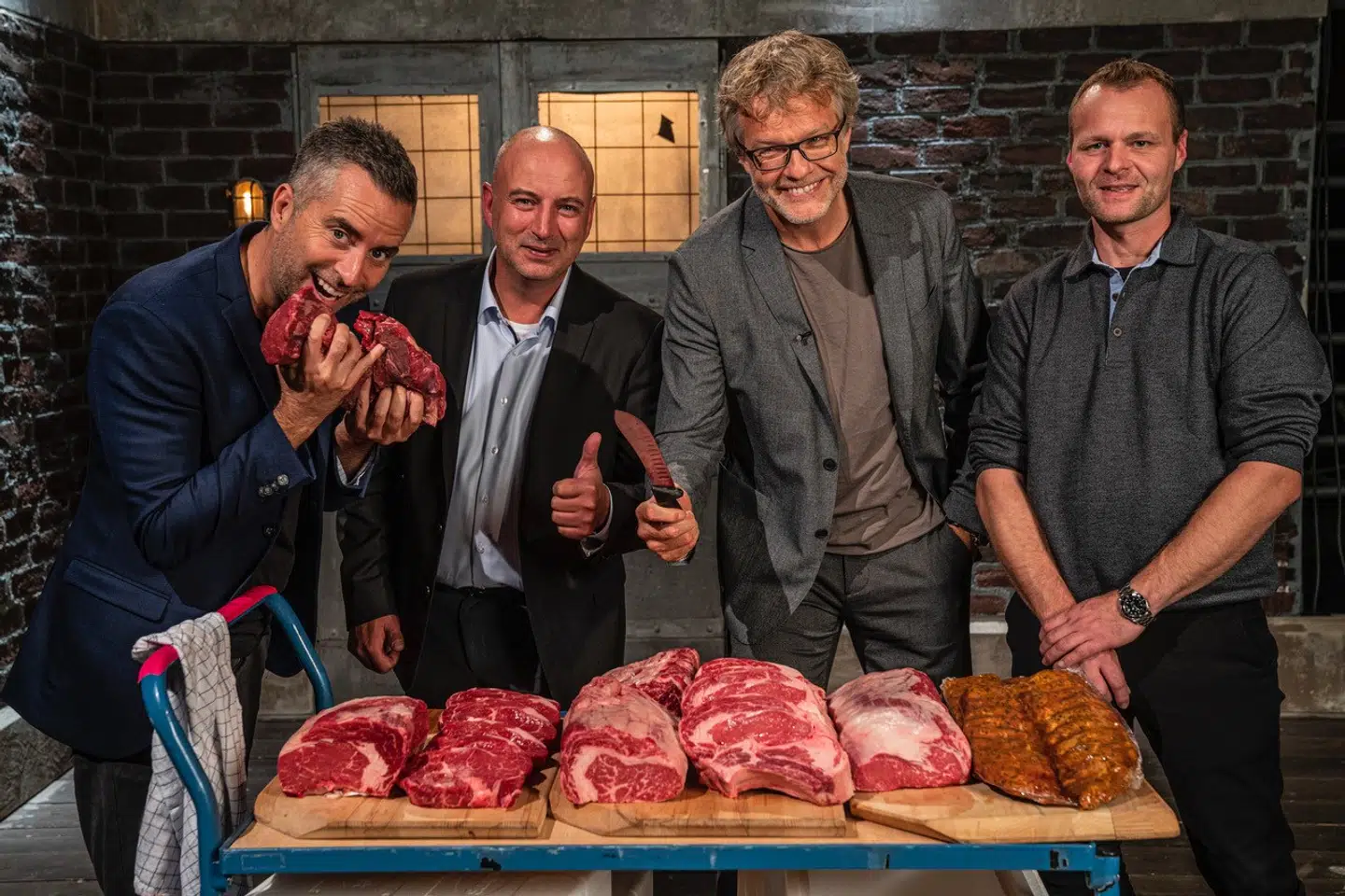 Jacob Risgaard og Jan Lehrmann investerede 750.000 kroner i Mr. Beef, da onlineslagteren deltog i 'Løvens hule' i 2020.