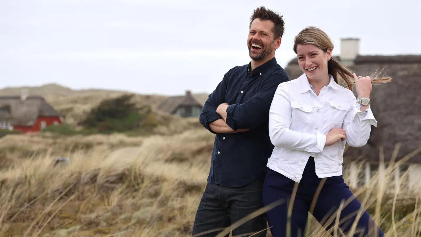 Lena Schmüser og Jacob Carlsson. Foto: DR/Kim Næser