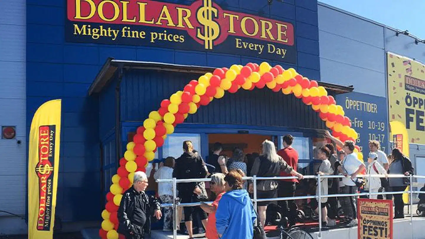 Big Dollar er navnet i Danmark, men den svenske kæde hedder i virkeligheden Dollarstore.