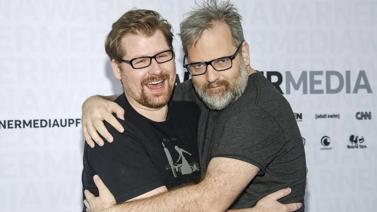 Justin Roiland og Dan Harmon skabte den populære animationsserie i 2013.