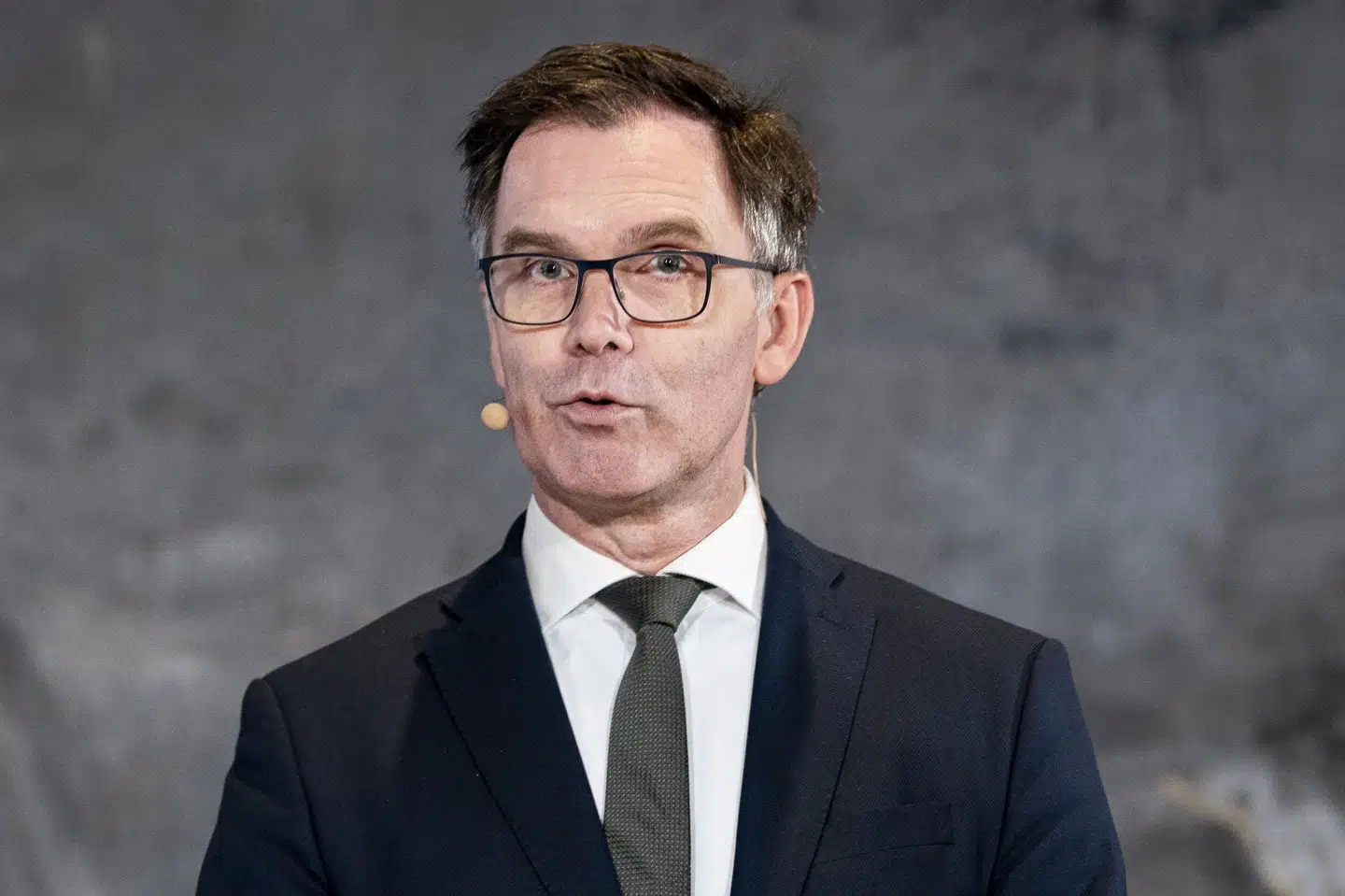 Klimarådets formand, Peter Møllgaard, præsenterede for nylig rådets årlige evaluering af regeringens klimaindsats. Her lød det, at der er store risici ved flere dele af regeringens vej mod at nå 2030-klimamål. Liselotte Sabroe/Ritzau Scanpix