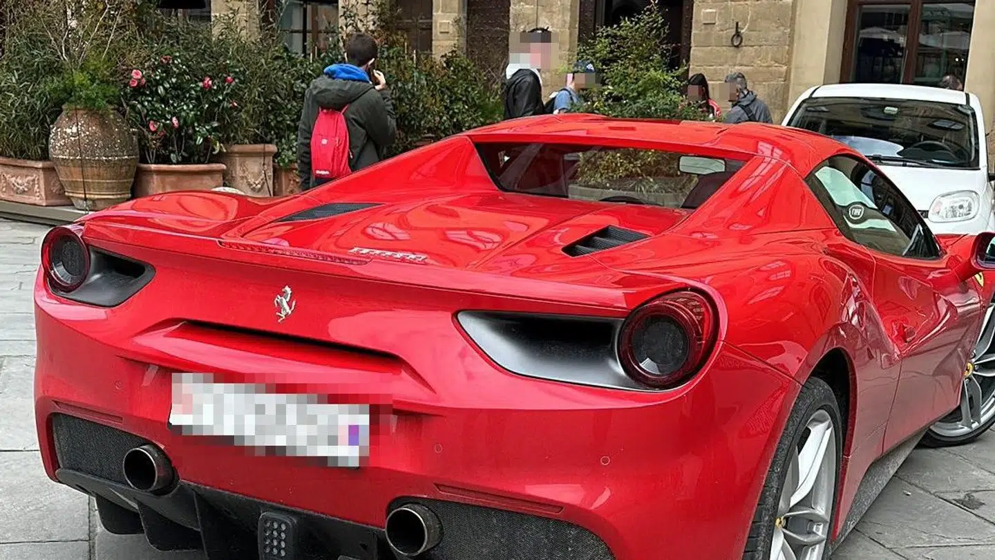 Her ses et billede fra hændelsen.