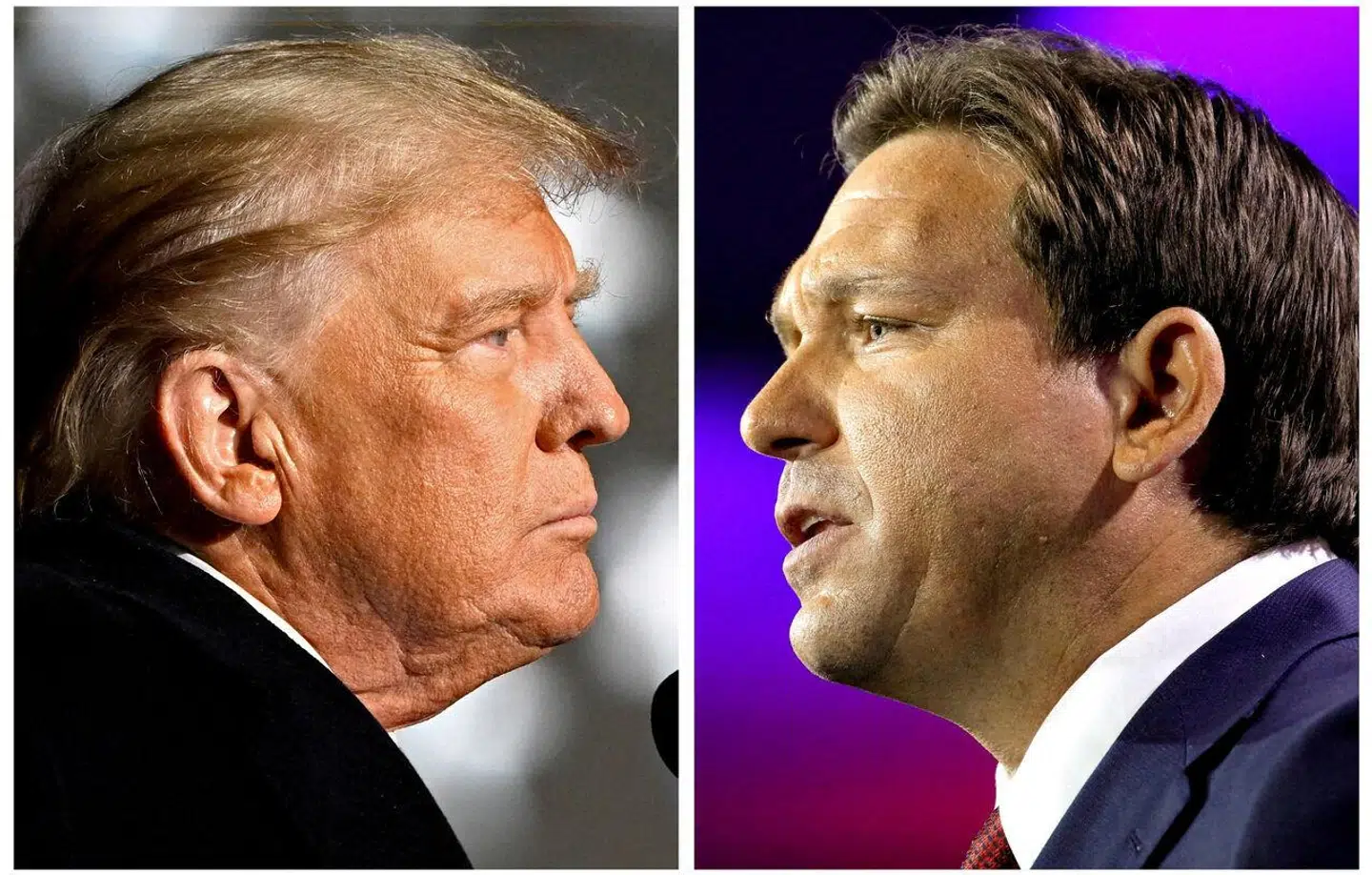 DeSantis smed Trump under bussen.