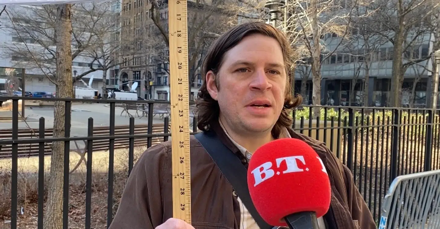 Trump-supporteren, Philippe mener, at en potentiel tiltale mod Trump er politisk motiveret.