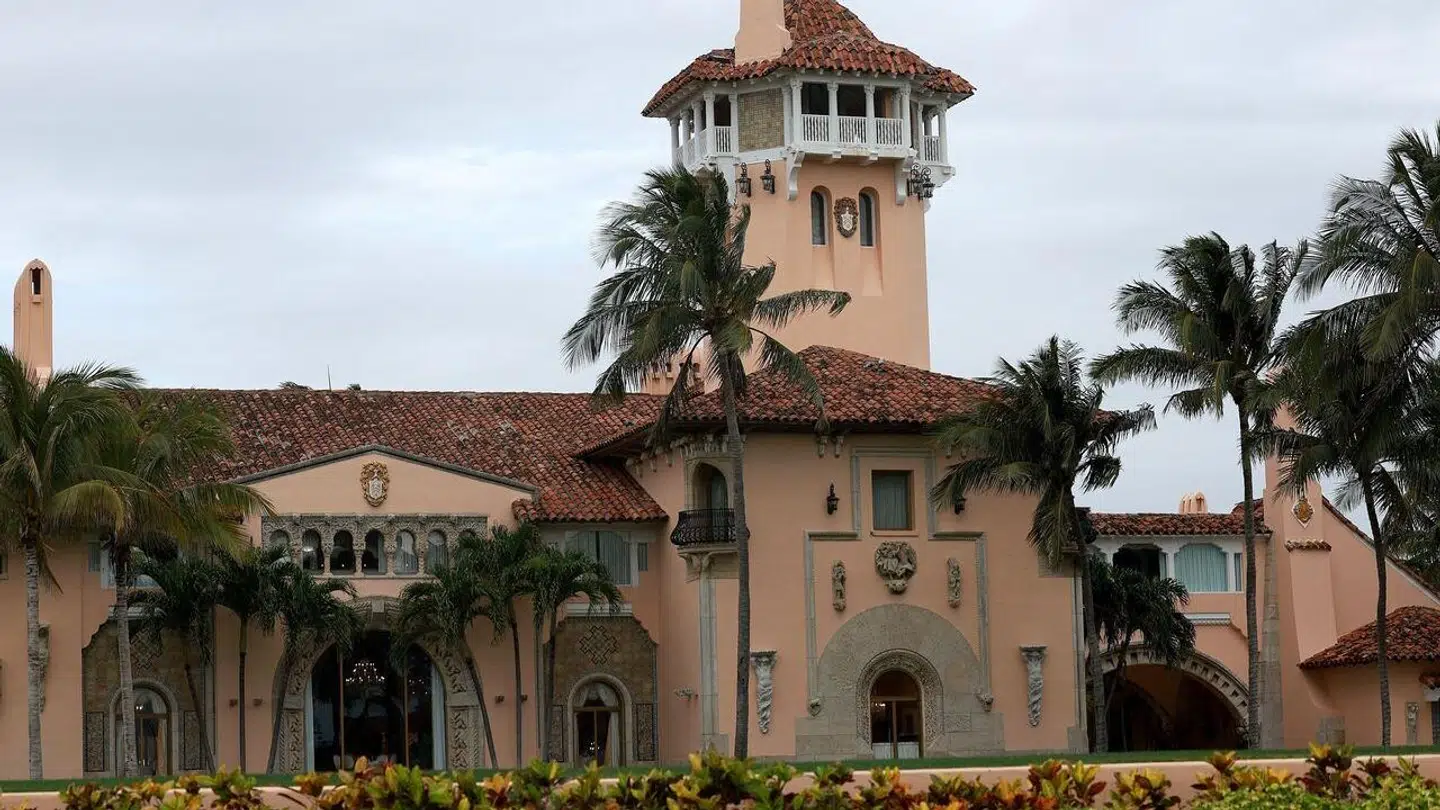 Trumps primære residens, Mar-a-Lago i Palm Beach, Florida.
