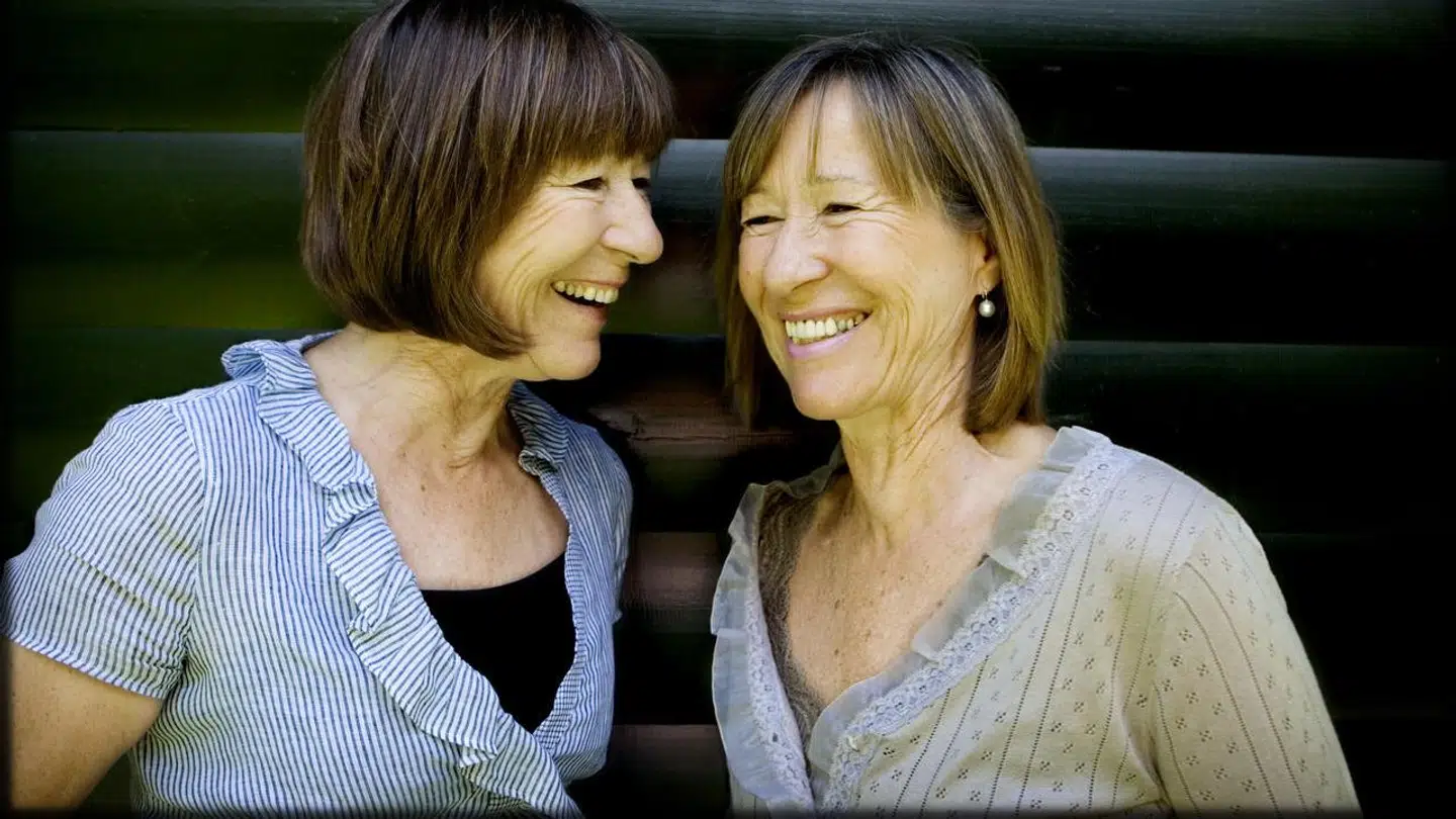 (ARKIV) Lise Nørgaards tvillingedøtre: Anne Flindt Christiansen og Bente Flindt Sørensen