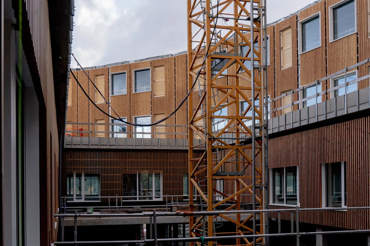 Overenskomstaftale indgået på byggeriets område gælder teknikere, installatører og bygningskonstruktører. (Arkivfoto). Ida Marie Odgaard/Ritzau Scanpix