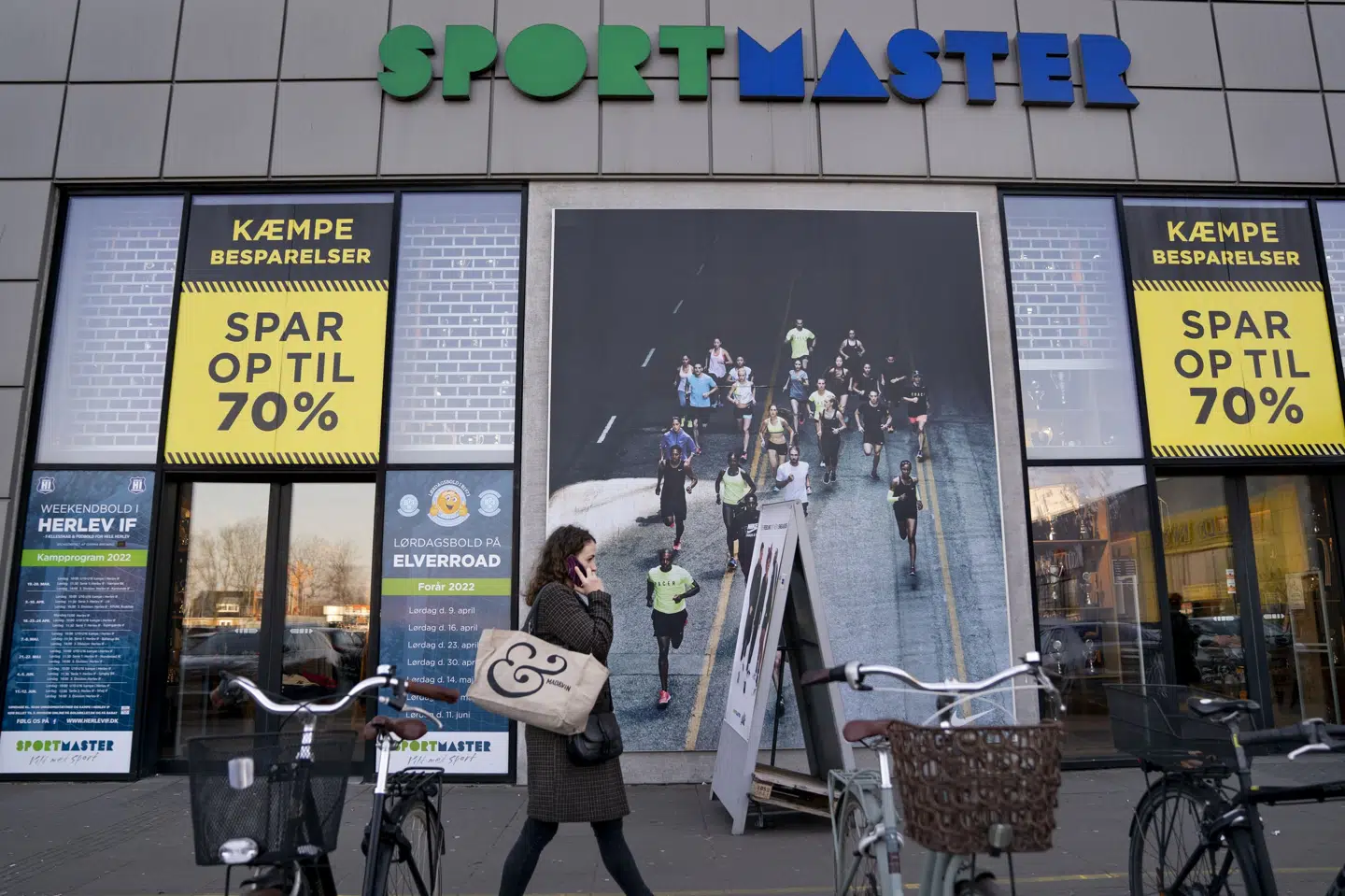Sportsmaster blev købt af den britiske detailkoncern Frasers Group sidste år. Nu står 11 Sportmaster-butikker til lukning som en del af en ny strategi. (Arkivfoto) Liselotte Sabroe/Ritzau Scanpix