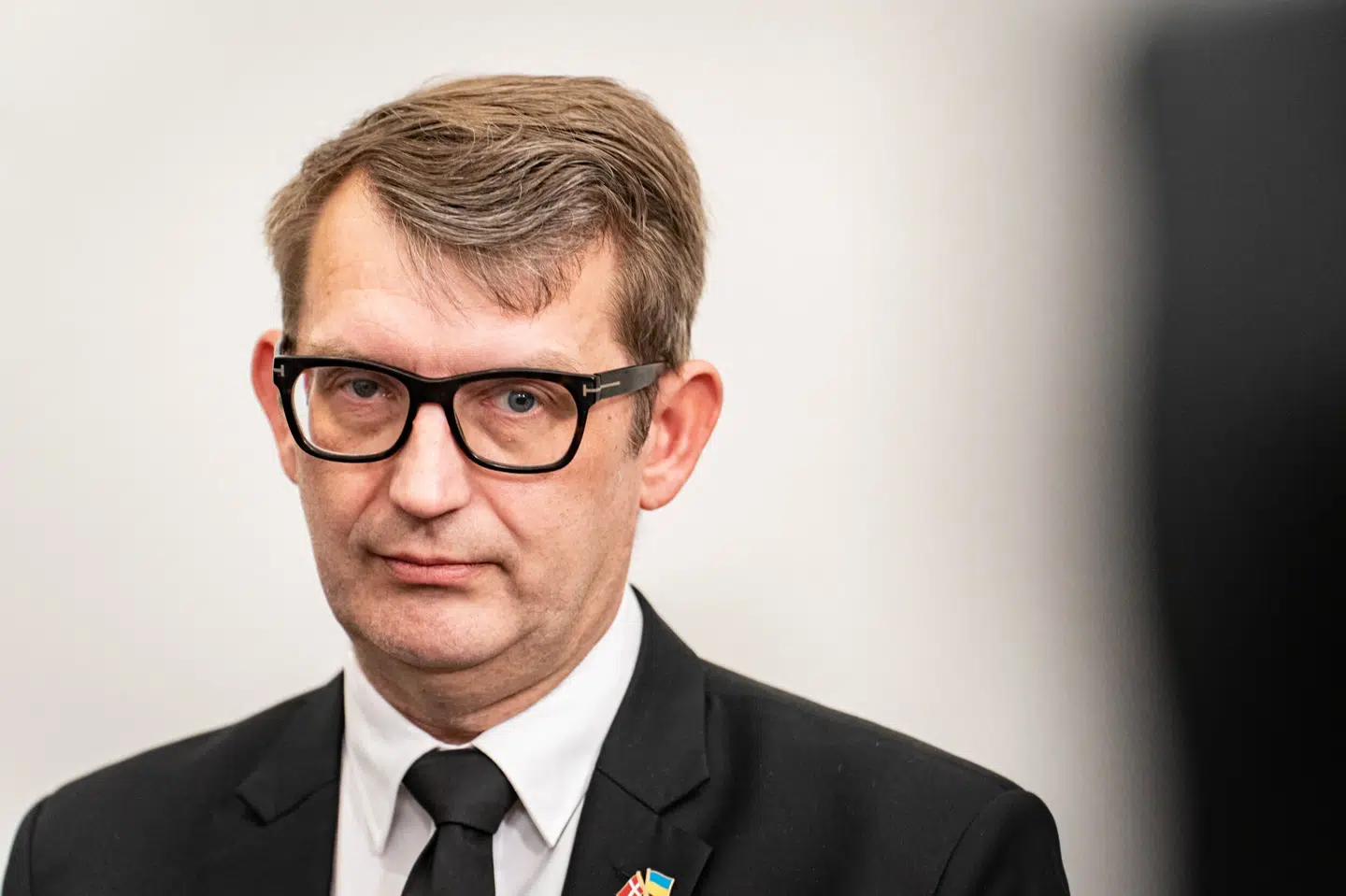 - Vi er nødt til at gøre mere for at styrke produktionen af ammunition i Europa, men for den sags skyld også her i Danmark, siger Troels Lund Poulsen. Emil Nicolai Helms/Ritzau Scanpix