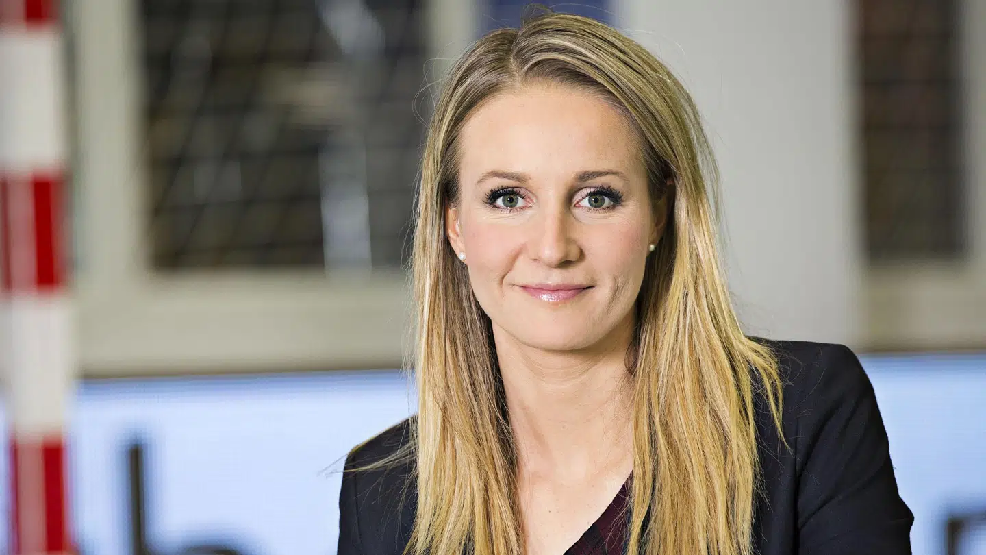 Tv-vært Stine Bjerre Mortensen.