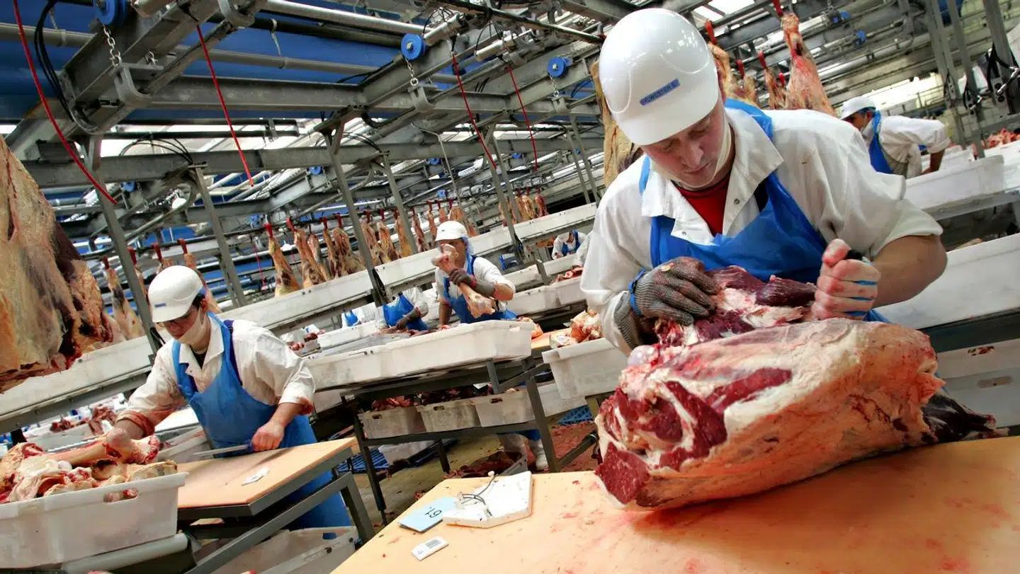 256 ton kød blev beslaglagt hos Skare Meat Packers i december. Foto: Arkivfoto