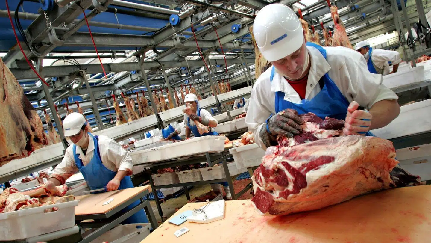 256 ton kød blev beslaglagt hos Skare Meat Packers i december. Foto: Arkivfoto