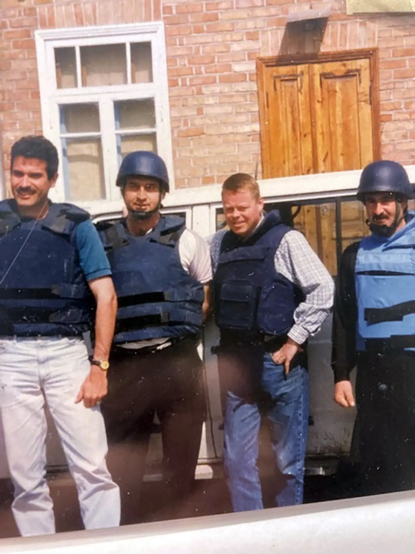 Carsten Haugaard som udsendt i Tjetjenien.